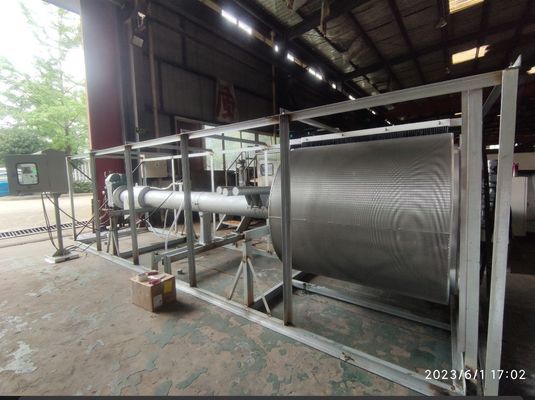Rotary Drum Screen for 14.55CBM Wastewater Pretreatment in Agricultural Settings